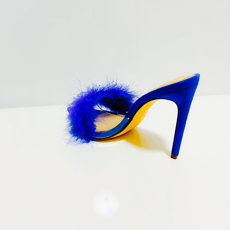 Blue Women's Heel