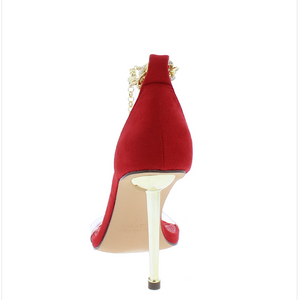 Red women’s heel