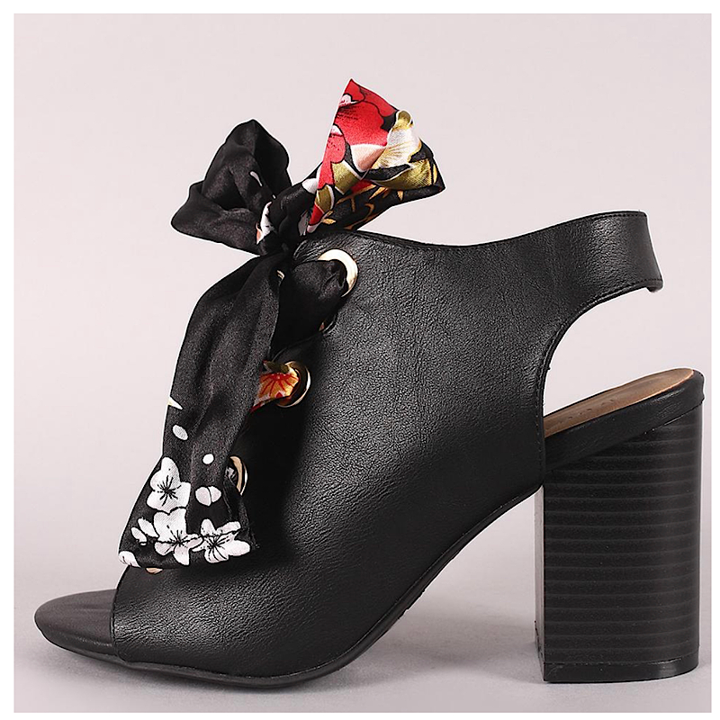 Black Woman's Heel