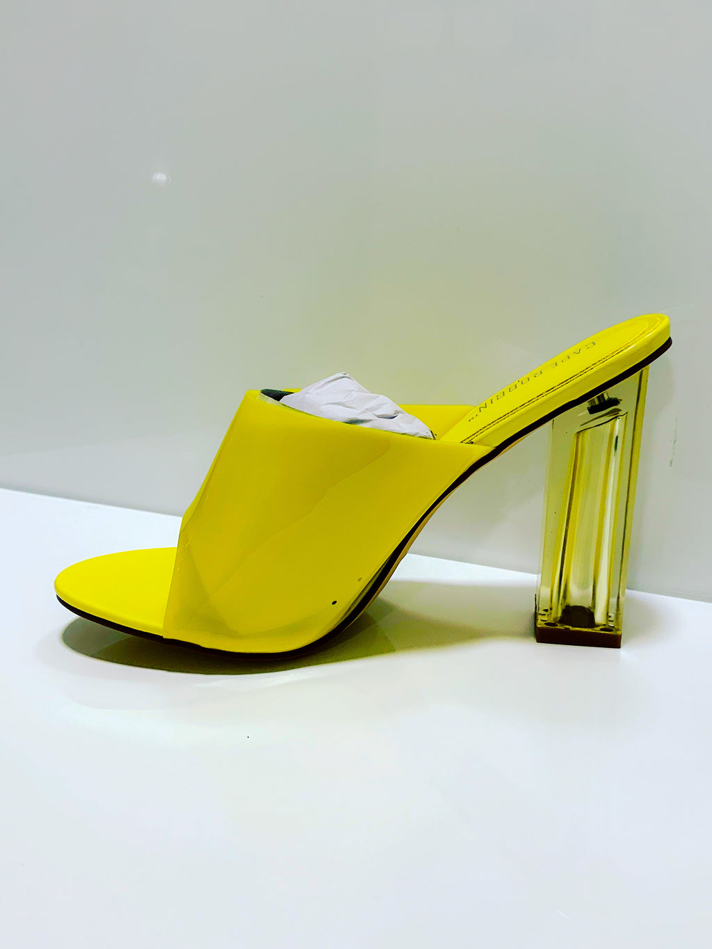 Yellow Women's Heel