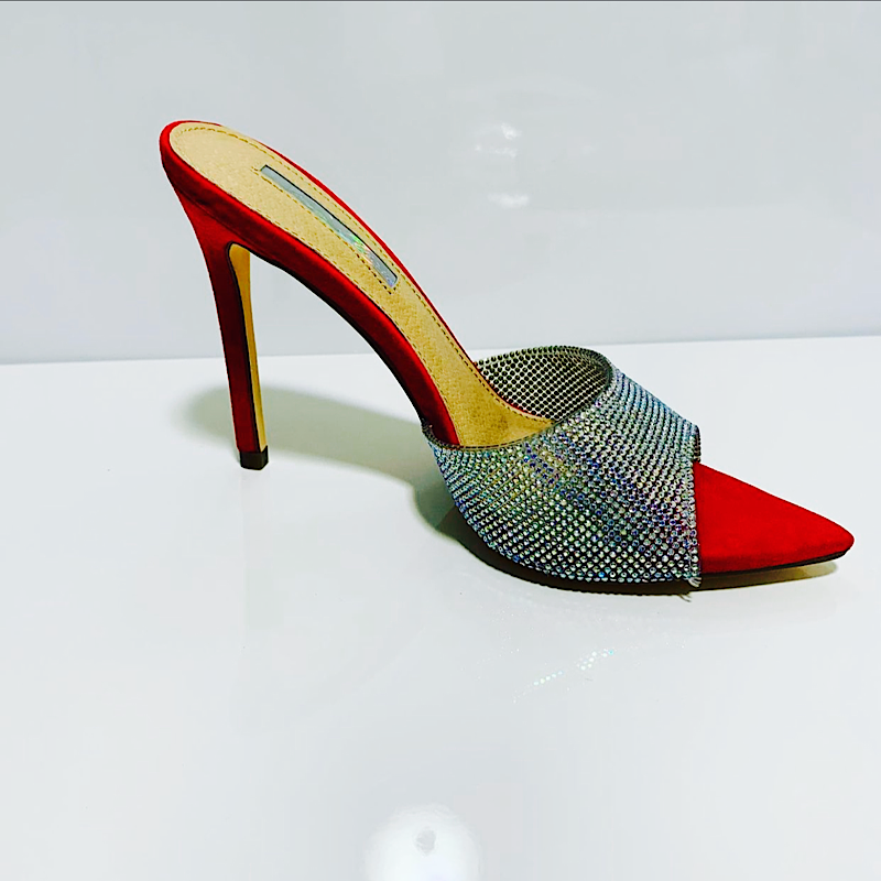 Red Women's Heel