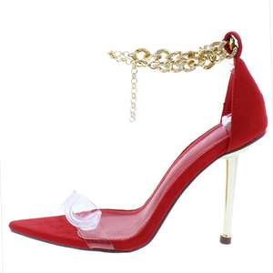 Red women’s heel